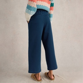 Belle Wide Leg Cropped Trousers