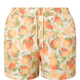 Summer Peach Swim Shorts