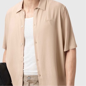 Baron Logo Boxy Casual Shirt
