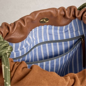 Callie Weave Shoulder Bag