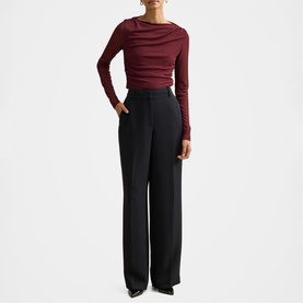 Dahlia Petite Straight Leg Trousers