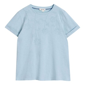 Gina Floral Embroidery T-Shirt