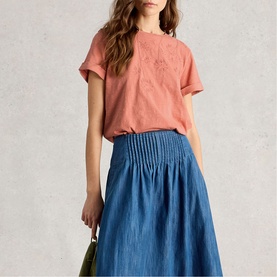Gina Embroidered T-Shirt