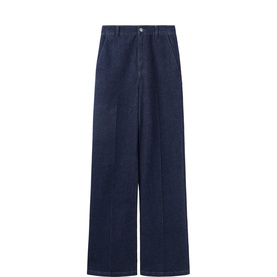 Harper Mid-Rise Wide Leg Jeans