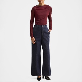 Harper Petite Wide Leg Jeans