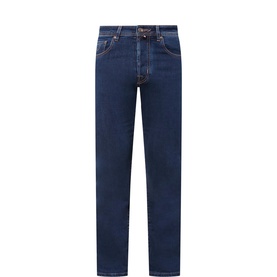 Bard Circle Cut Slim Leg Jeans