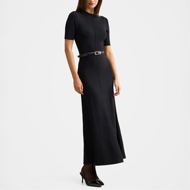Josie Belted Knitted Dress