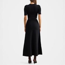 Josie Belted Knitted Dress