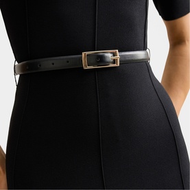Josie Belted Knitted Dress