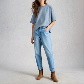 Kat Striped Relaxed T-Shirt