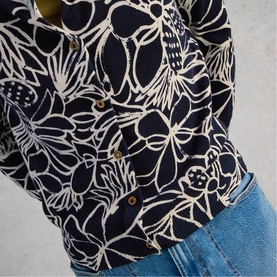 Lulu Floral Knitted Cardigan