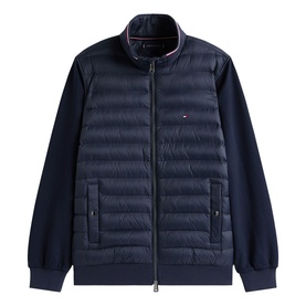 Hybrid Quilted Bomber Jacket