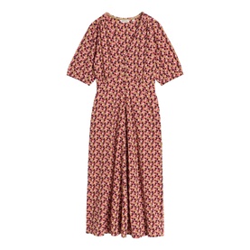 Megan Heart Flared Dress