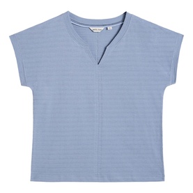 Nelly Notch Textured T-Shirt