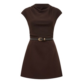 Natalie Petite Flared Mini Dress