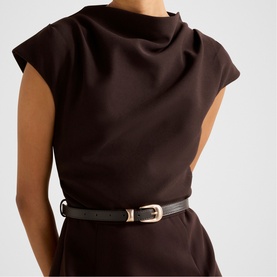Natalie Petite Flared Mini Dress