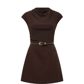 Natalie Petite Flared Mini Dress