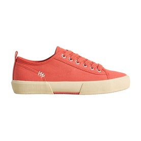 Pippa Canvas Lace Up Trainers