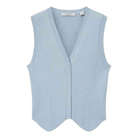 Cruz Rib Knit Waistcoat