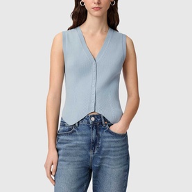 Cruz Rib Knit Waistcoat