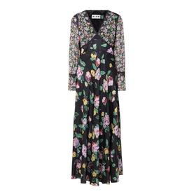 Arlena Mix Pattern Dress