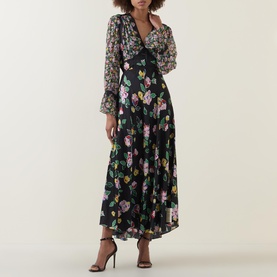 Arlena Mix Pattern Dress