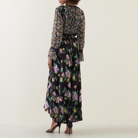 Arlena Mix Pattern Dress