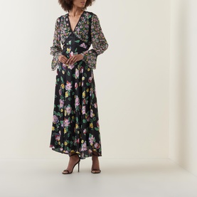 Arlena Mix Pattern Dress