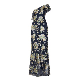 Leon One Shoulder Floral Dress