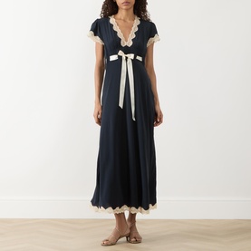 Marlice Lace Trim Dress