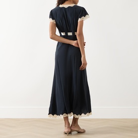 Marlice Lace Trim Dress