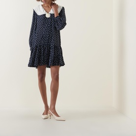 Valetta Dotted Mini Dress