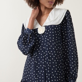 Valetta Dotted Mini Dress