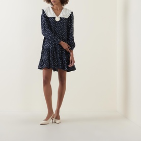 Valetta Dotted Mini Dress