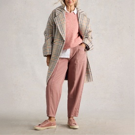 Robyn Check Coat