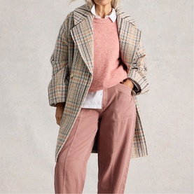Robyn Check Coat
