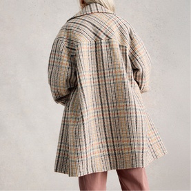 Robyn Check Coat