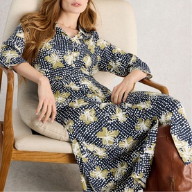 Rua Floral Shirt Dress