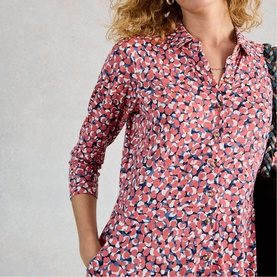 Rua Printed Shirt Dress