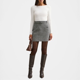 Sabina 2-in-1 Knitted Mini Dress