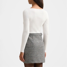Sabina 2-in-1 Knitted Mini Dress