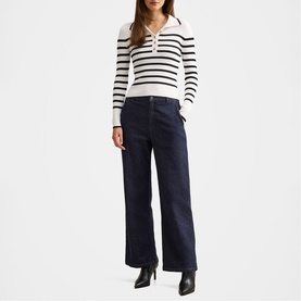 Sasha Stripe Polo Shirt