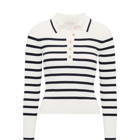 Sasha Stripe Polo Shirt