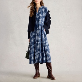 Tabitha Floral Flared Dress