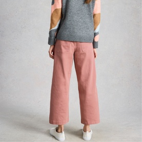 Tia Cropped Wide Leg Jeans