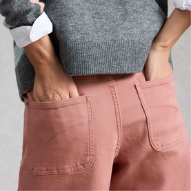 Tia Cropped Wide Leg Jeans