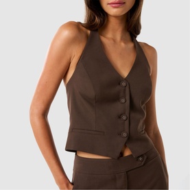 Tyla Cropped Waistcoat