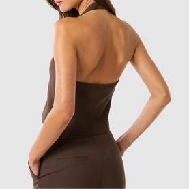 Tyla Cropped Waistcoat