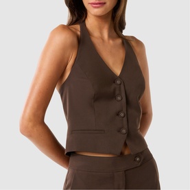 Tyla Cropped Waistcoat