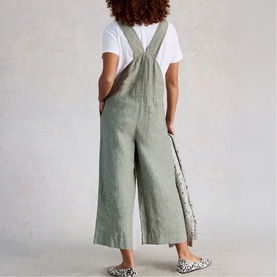 Viola Linen Dungarees